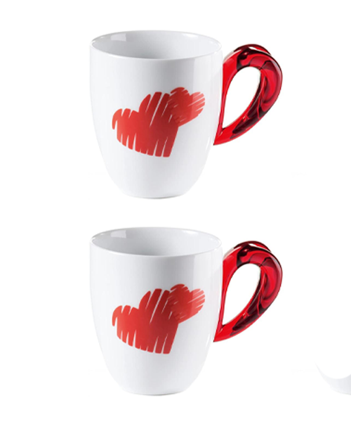 Set 2 mug da colazione in porcellana - Coffee Matic Shop